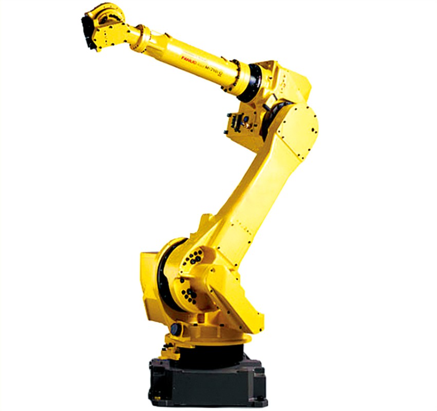 发那科机器人——工业机器人广泛应用于工业制造、汽车制造、电器、食品等领域。